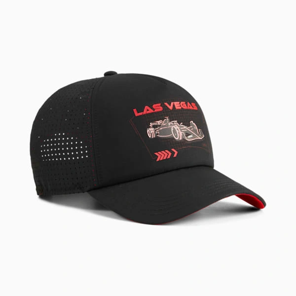 PUMA Formula 1 Vegas: Žareča prihodnost v vsakem šivu. Klasična kapa, nova dimenzija!